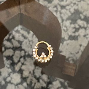 Pakistani/Indian nose ring septum jewelry